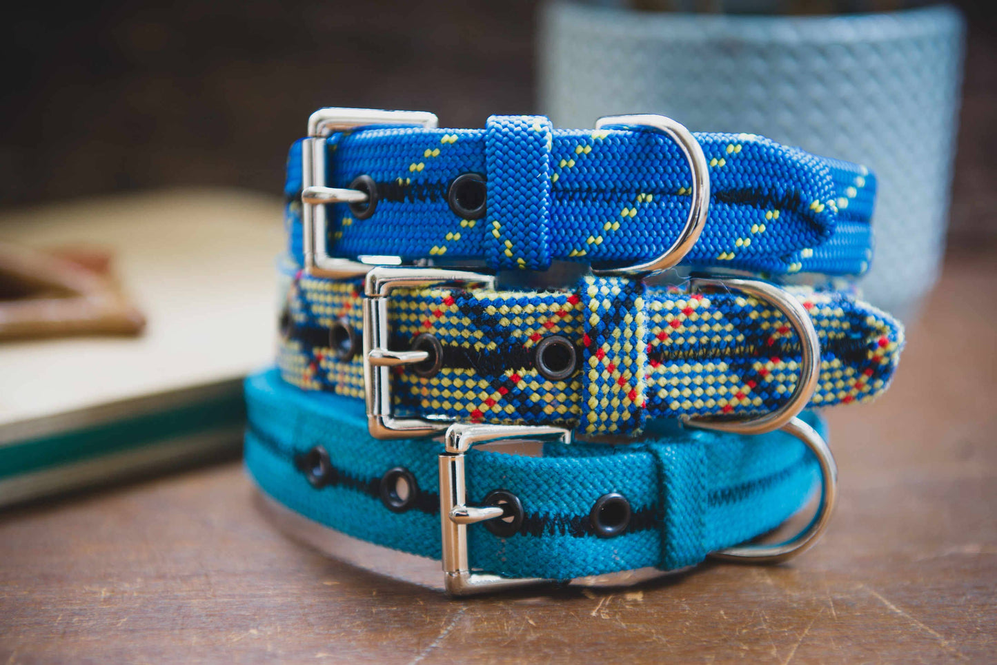 Dog Collar - Recycled Climbing rope