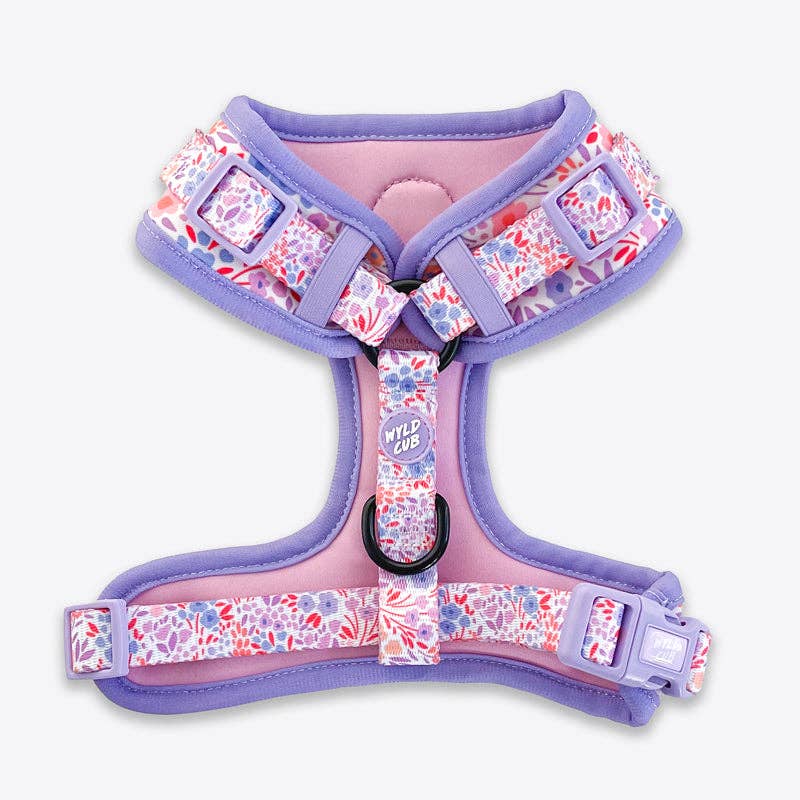 Adjustable Dog Harness: Notting Hill - Lilac