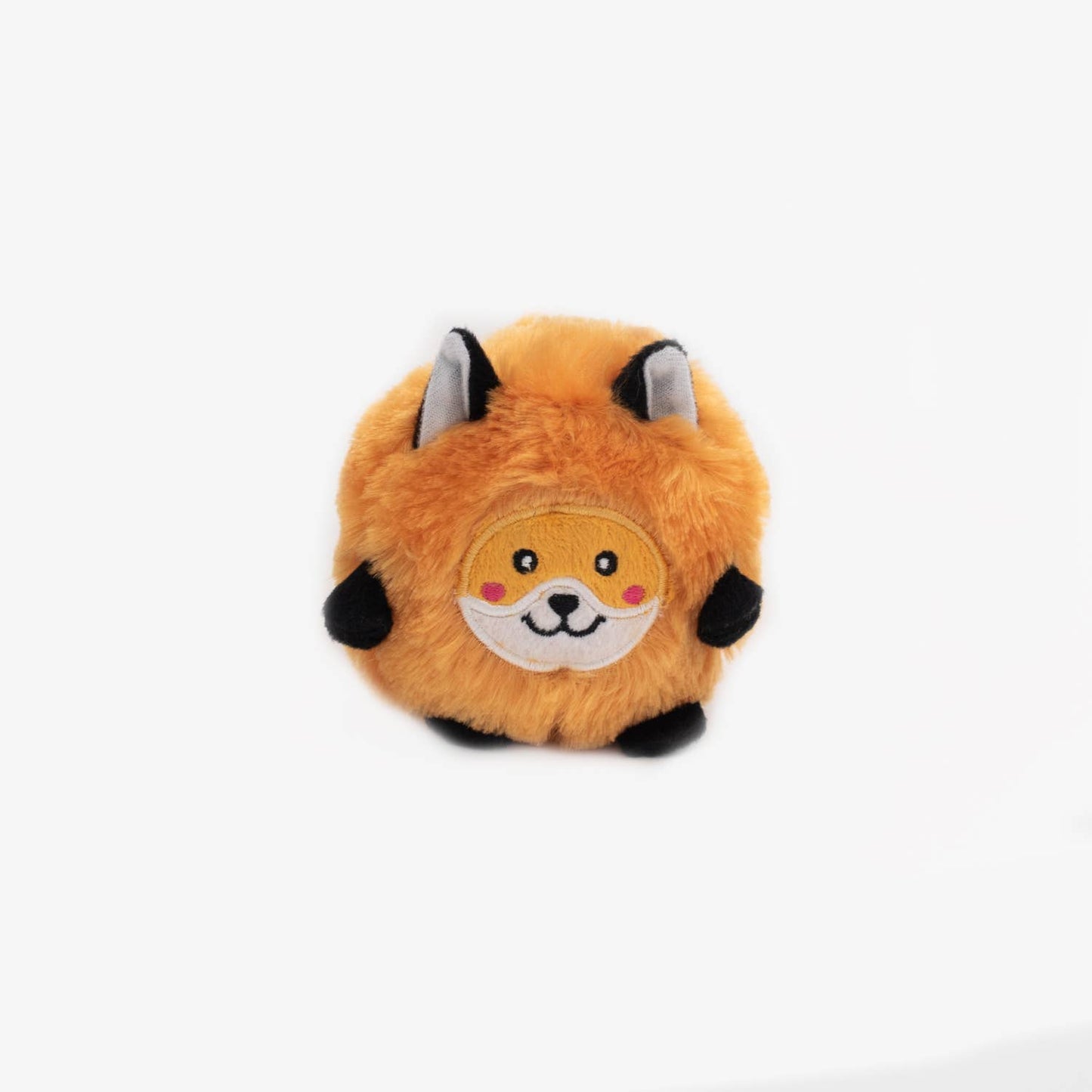 Bushy Throw - Fox - Plush Dog Toy