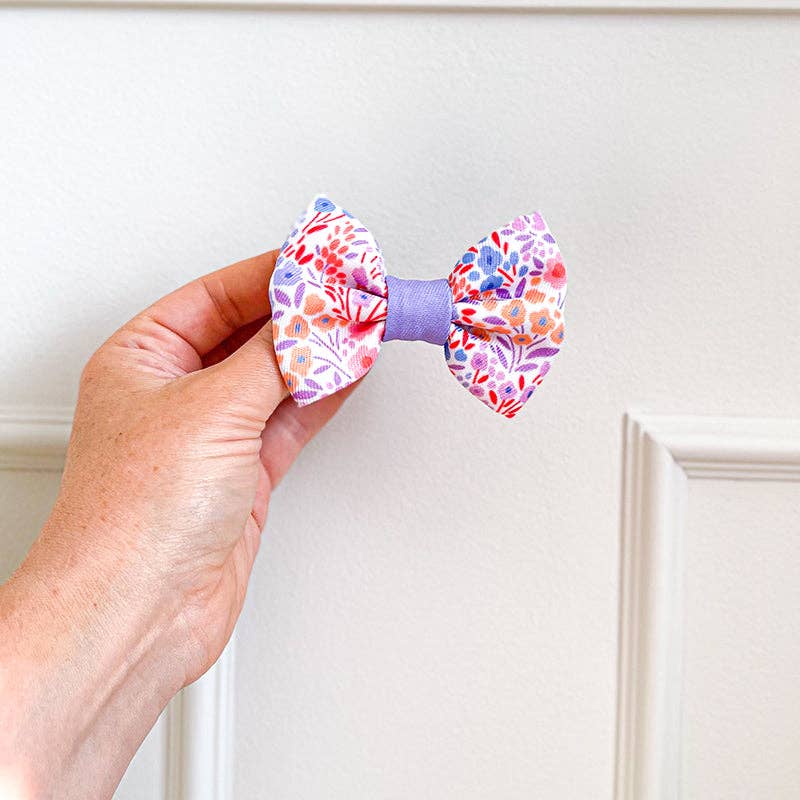 Dog Bow Tie: Notting Hill - Lilac