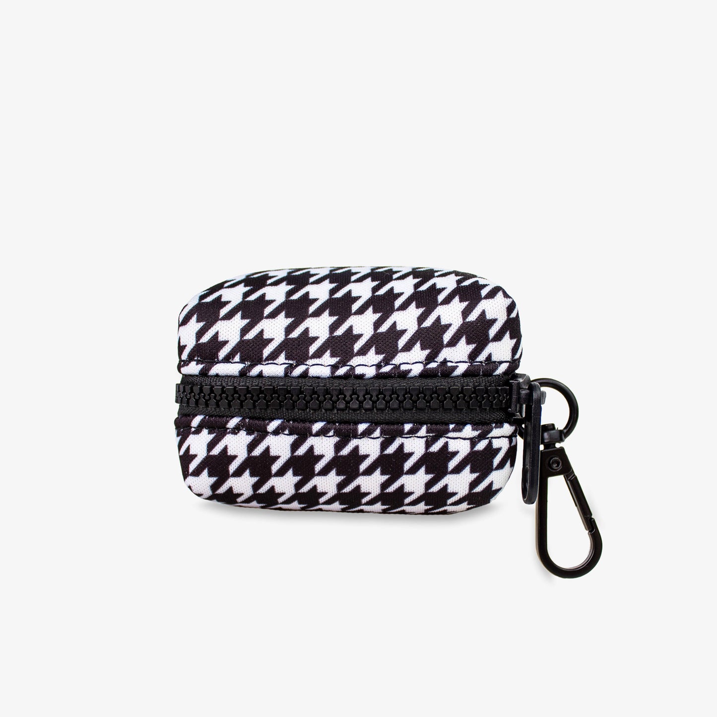 Dog Poop Bag Holder: Happy Houndstooth