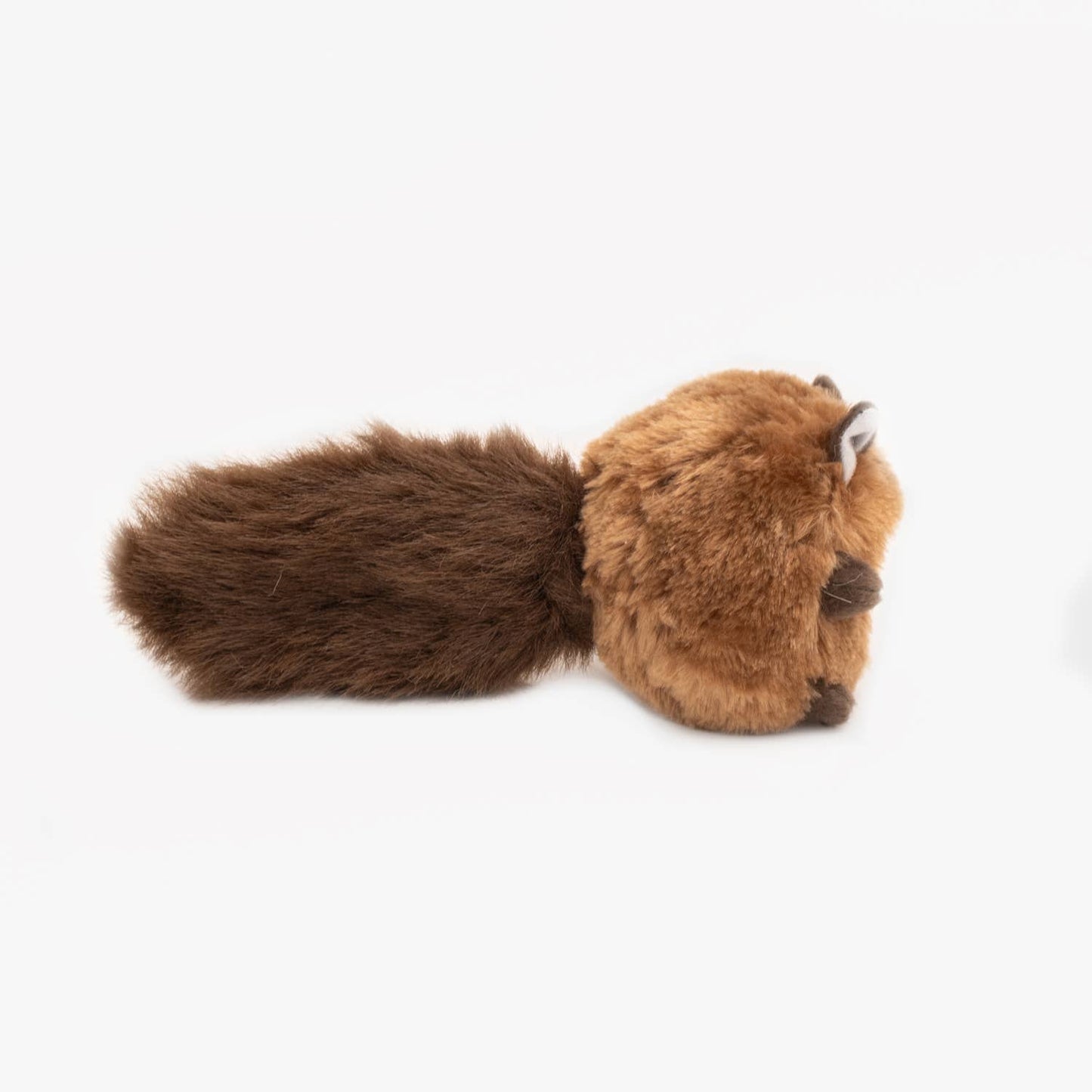 Bushy Throw - Squirrel - Plush Dog Toy