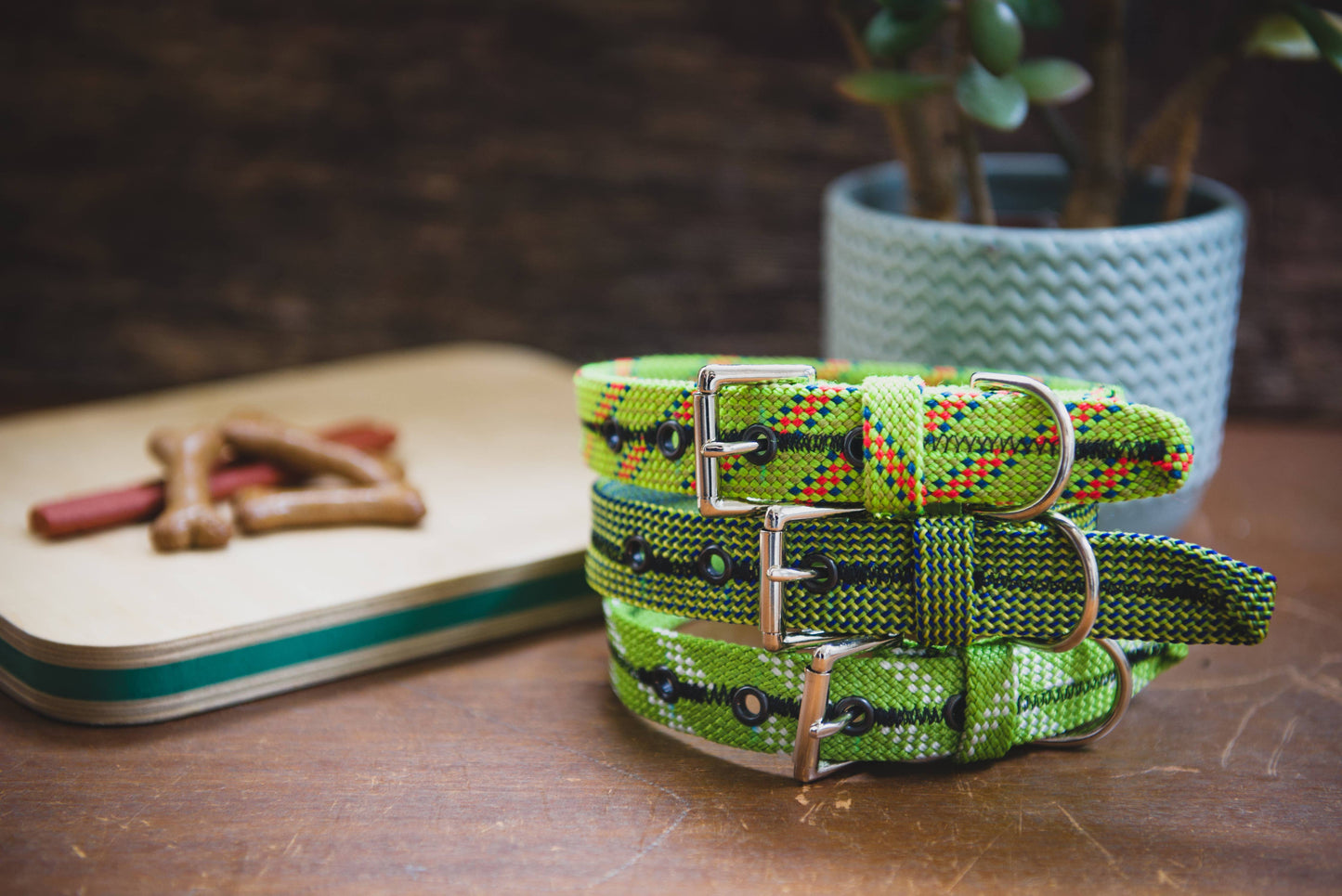 Dog Collar - Recycled Climbing rope