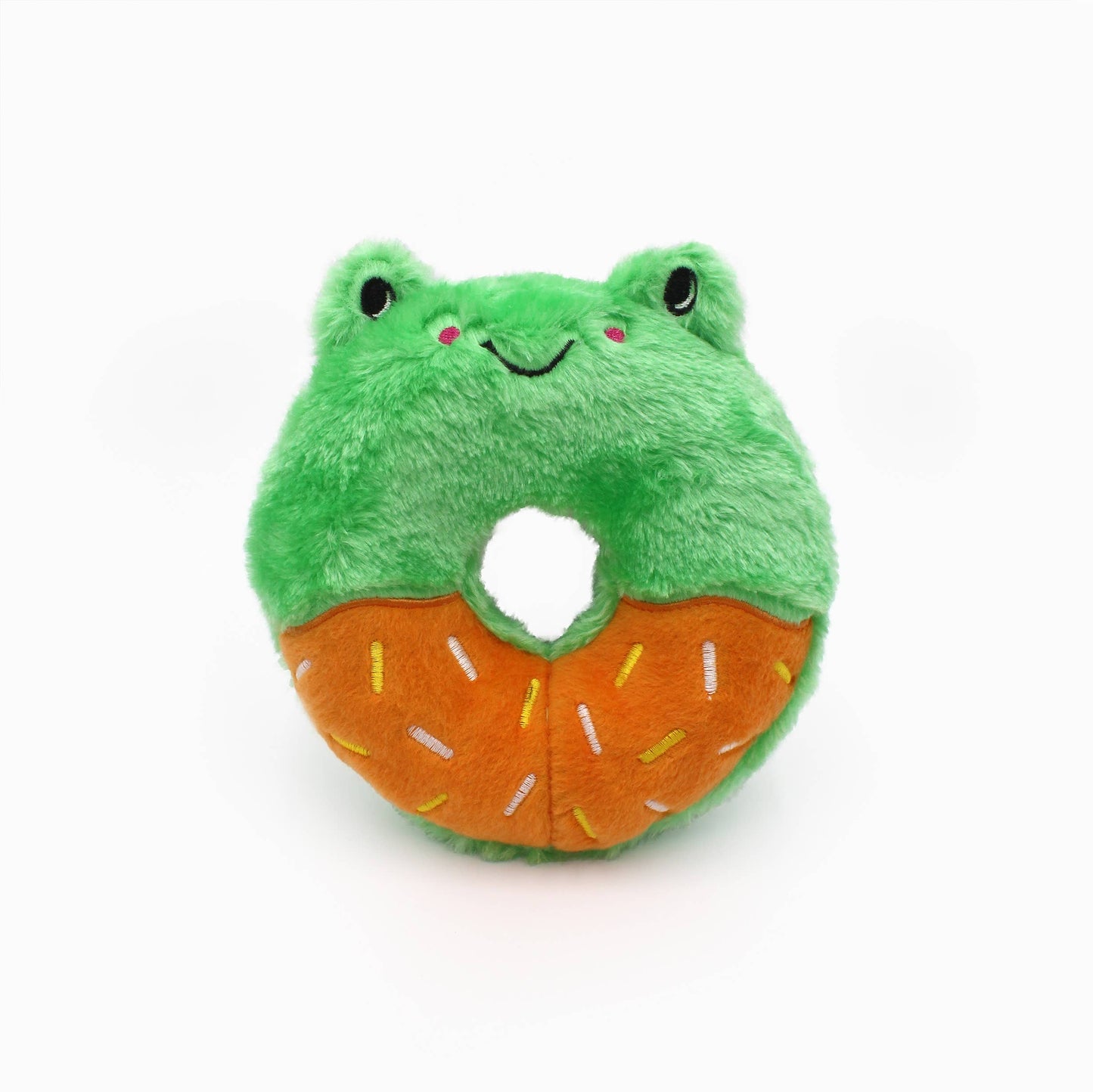 Donutz Buddies - Frog - Dog Toy