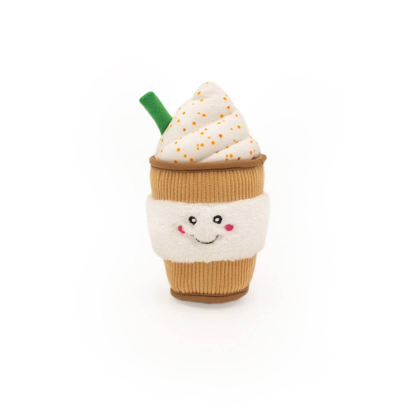 NomNomz® - Puppuccino - Plush Dog Toy